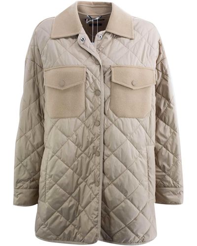 Weekend by Maxmara Quilted Jacket - Gray