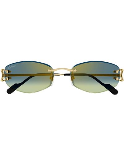 Cartier Ct0467s Sunglasses - Green