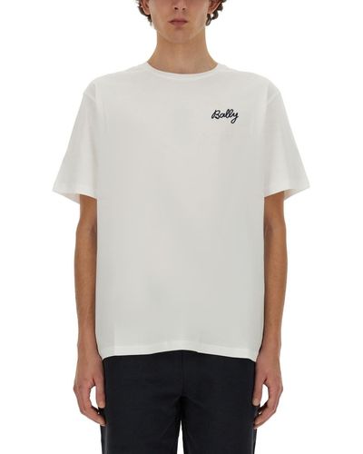 Bally T-Shirt With Logo - Grey