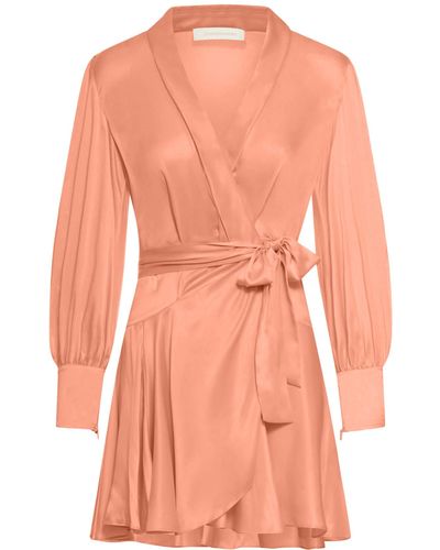 Zimmermann Mini Dresses - Pink