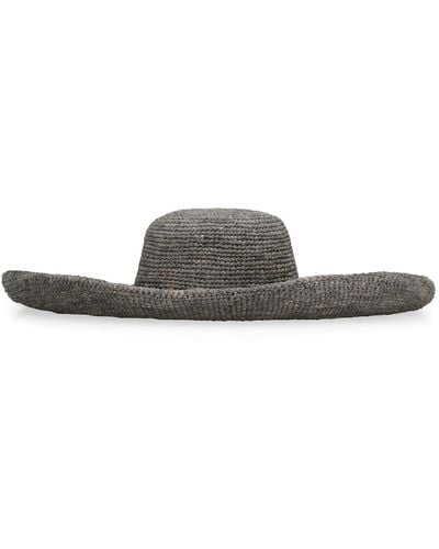 IBELIV Izy Straw Hat - Gray
