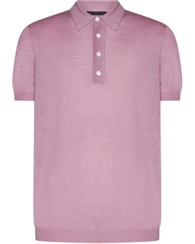 Low Brand Polo Shirt - Pink