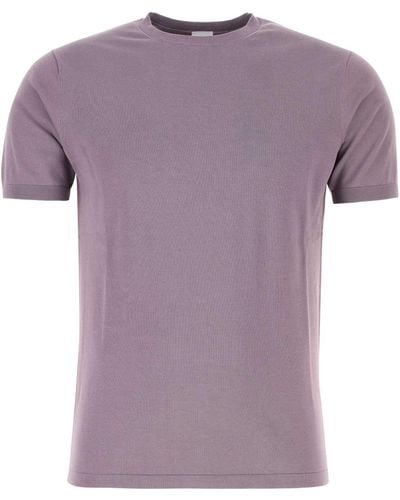 Aspesi Lilac Cotton T-shirt - Purple
