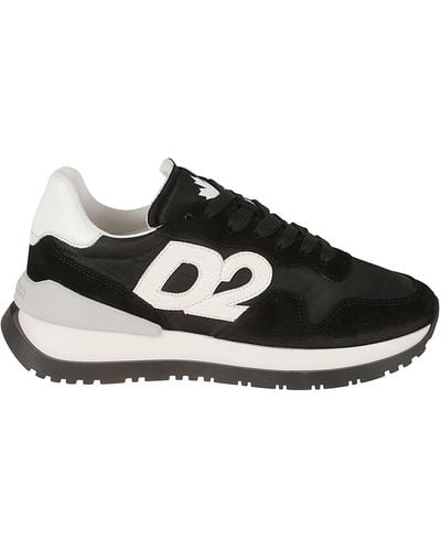 DSquared² D2 Running Sneakers - Black