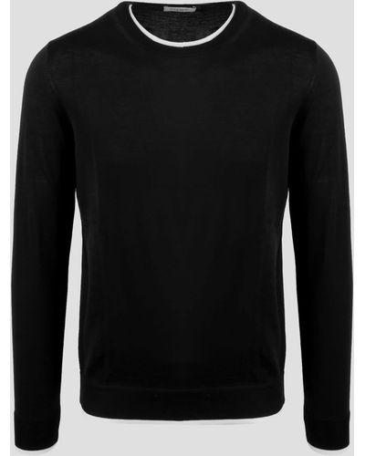 Paolo Pecora Merinos Sweater - Black