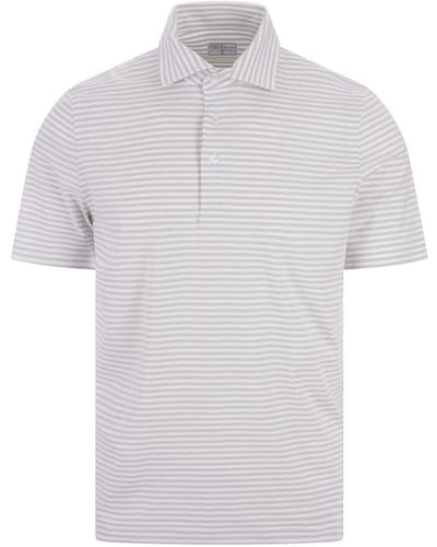 Fedeli Tecno Jersey Polo Shirt - White