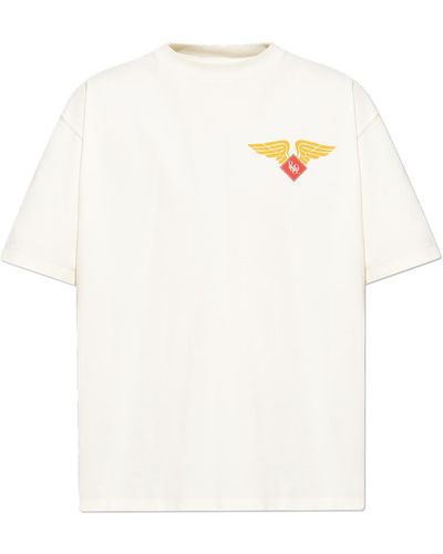 Rhude T-Shirt With Logo - White
