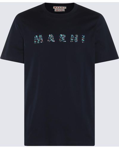 Marni Cotton T-Shirt - Black
