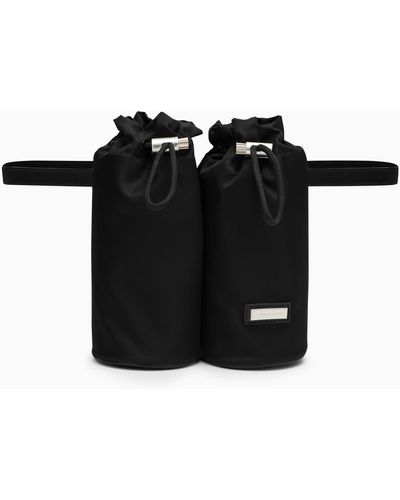 Ferragamo Belt With Pockets - Black