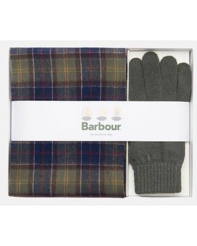 Barbour Scarf And Gloves Gift Set - Multicolor