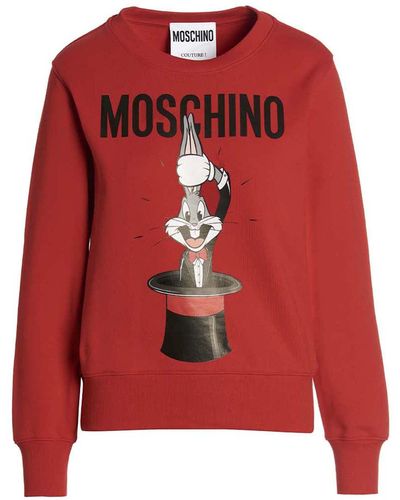 Moschino Bugs Bunny Sweatshirt Red