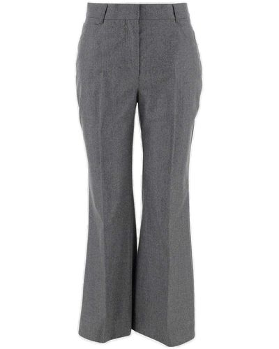 Stella McCartney Flared Tailored Trousers - Grey