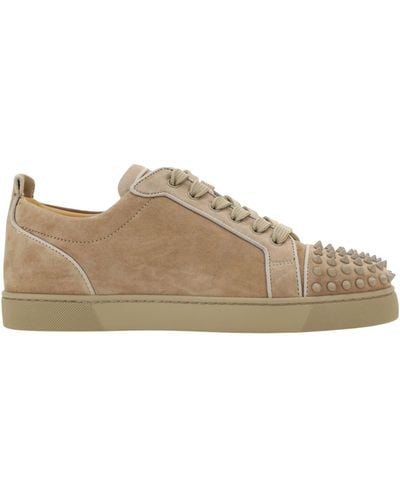 Christian Louboutin Junior Trainers - Natural