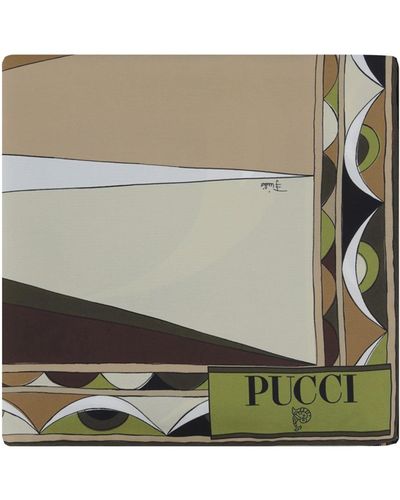 Emilio Pucci Scarves - Grey