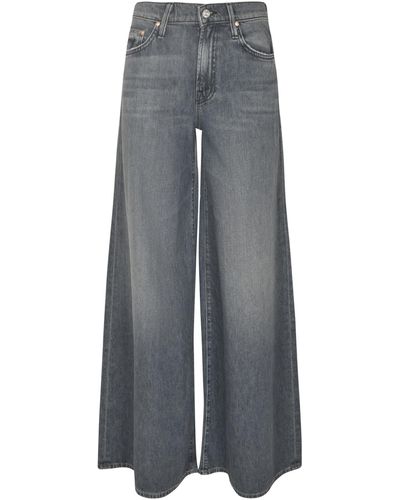 Mother Flared Leg Jeans - Gray