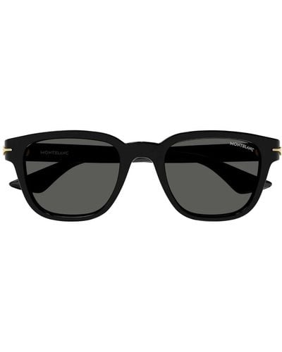 Montblanc Mb0302s 010 Sunglasses - Black