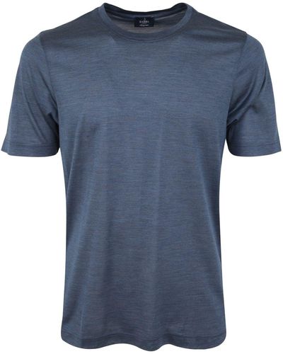 Barba Napoli Silk T-Shirt - Blue