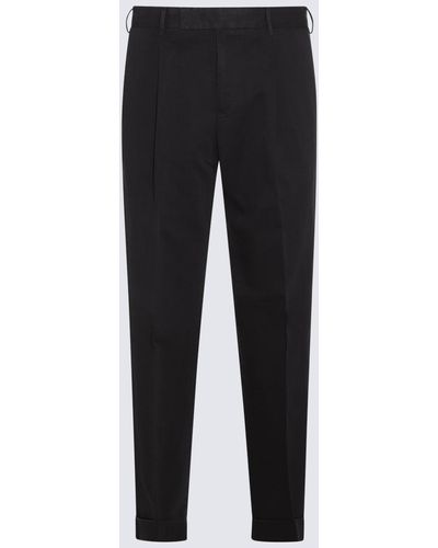 PT Torino Cotton Trousers - Black