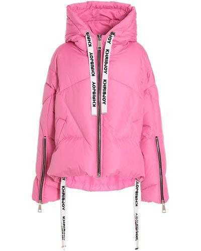 Khrisjoy Puff Khris Iconic Casual Jackets, Parka - Pink
