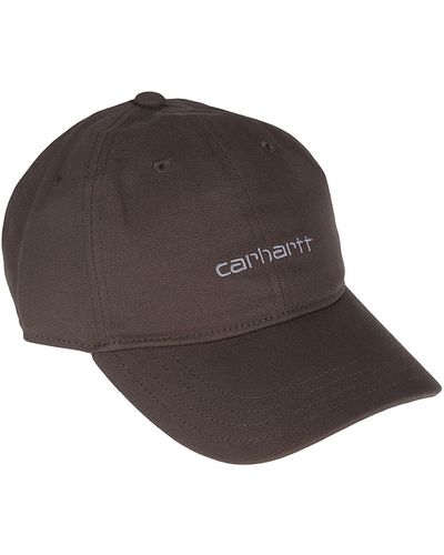 Carhartt Logo Detail Baseball Cap - Brown