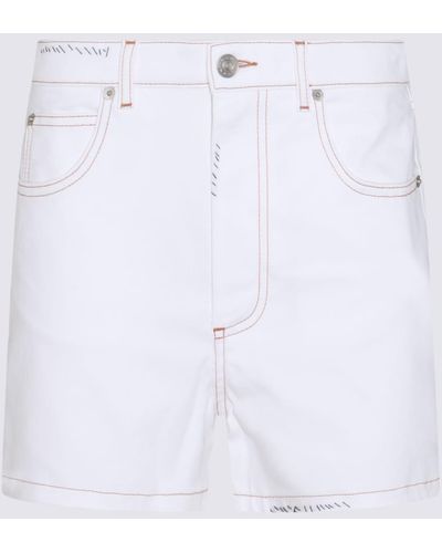 Marni Cotton Shorts - White