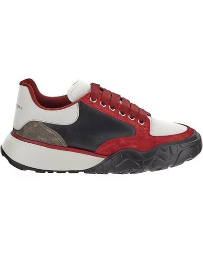 Alexander McQueen Sneakers With Logo - Red