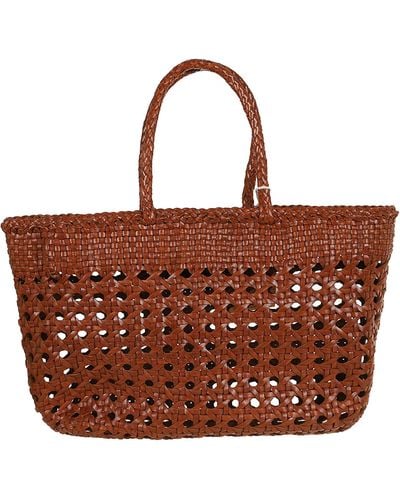 Dragon Diffusion Cannage Kanpur Cannage Weave Basket - Brown