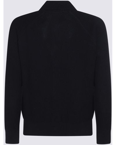 Piacenza Cashmere Cotton Casual Jacket - Black