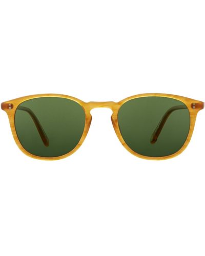 Garrett Leight Kinney Sun Sunglasses - Green