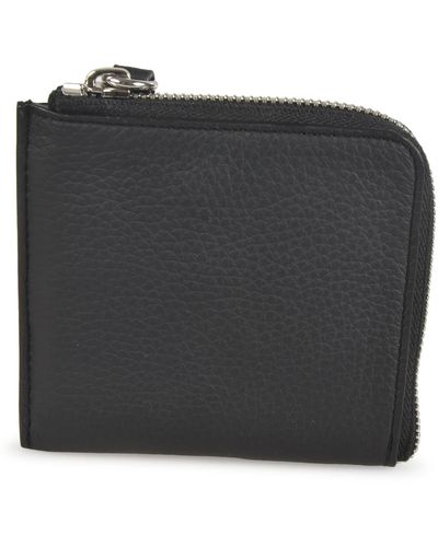 Maison Margiela Small Zip-Around Wallet - Black