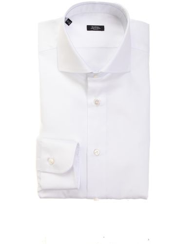 Barba Napoli Long-Sleeved Shirt - White