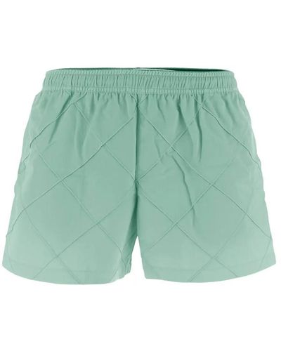 Bottega Veneta Intreccio Swimming Shorts - Green