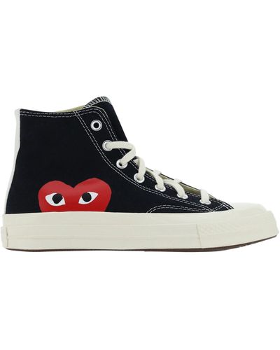 COMME DES GARÇONS PLAY High Chuck Taylor Sneakers - White