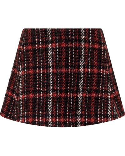 Marni Skirt With Print - Red