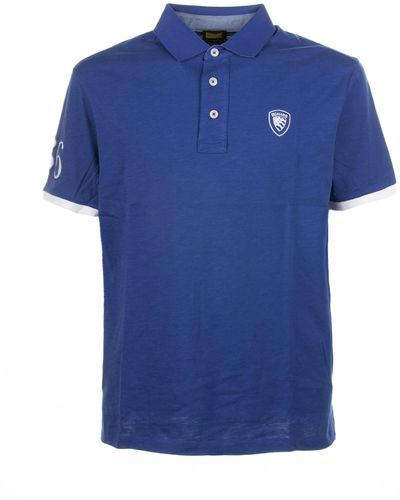 Blauer Polo 36 With Short Sleeves - Blue