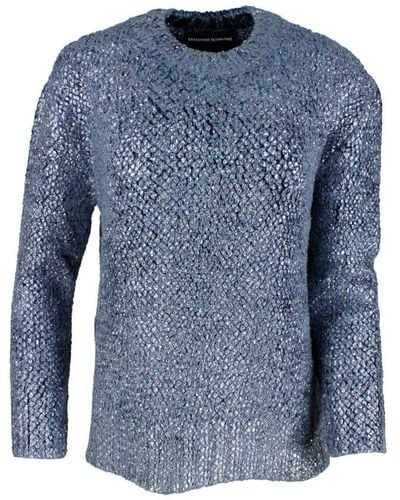 Ermanno Scervino Sweaters - Blue