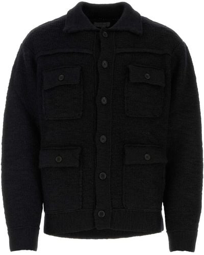 Yohji Yamamoto Wool Blend Jacket - Black