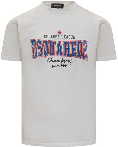 DSquared² College League T-shirt - Gray