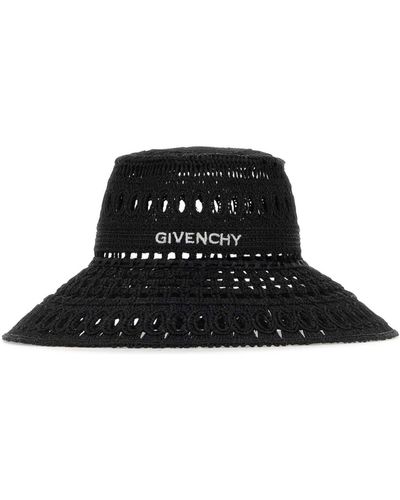 Givenchy Raffia Hat - Black