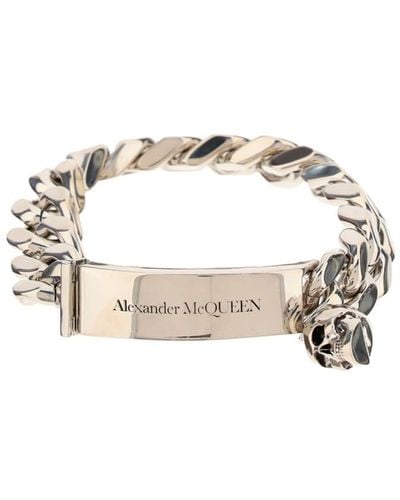 Alexander McQueen Bracelet - Metallic