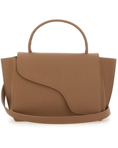 Atp Atelier Arezzo Leather Bag - Brown