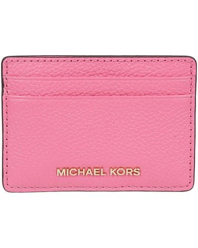 Michael Kors Jet Set Credit Card Holder - Pink