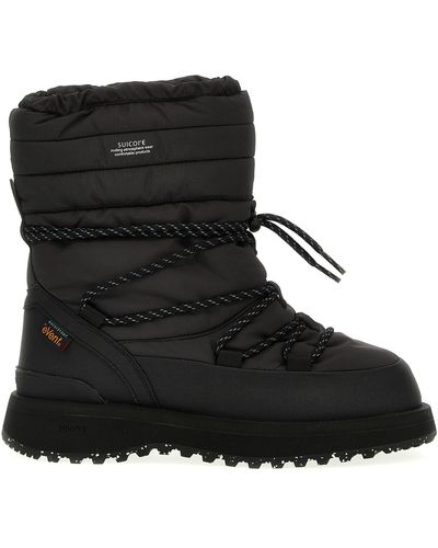 Suicoke Bower Boots, Ankle Boots - Black