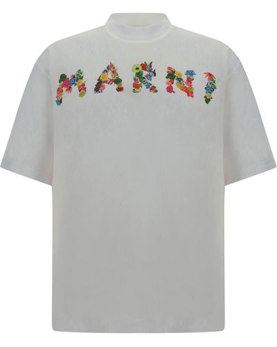 Marni T-Shirts - Grey