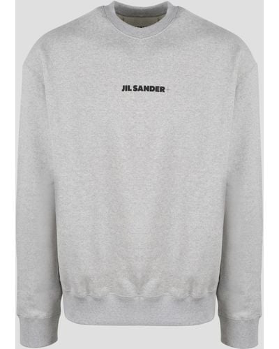 Jil Sander Logo Sweatshirt - Gray