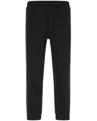 Prada Stretch Nylon Sweatpants - Black