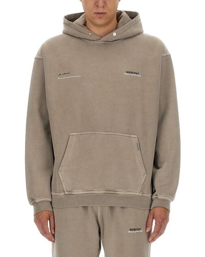 Represent Patron Of The Club Hoodie - Grey