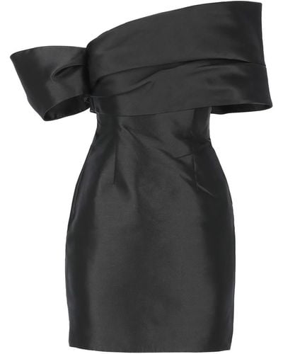 Solace London Edda Mini Dress - Black