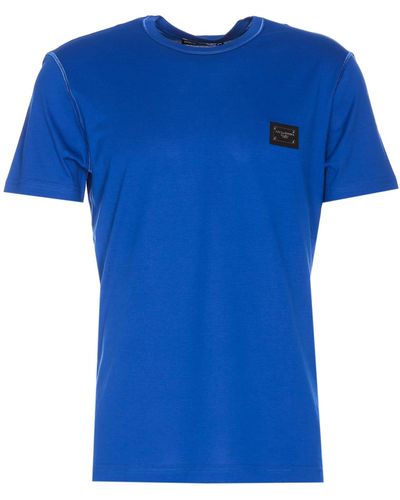 Dolce & Gabbana T-Shirts And Polos - Blue