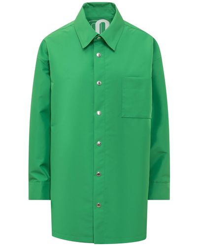 Khrisjoy Oversized Boy Shirt - Green